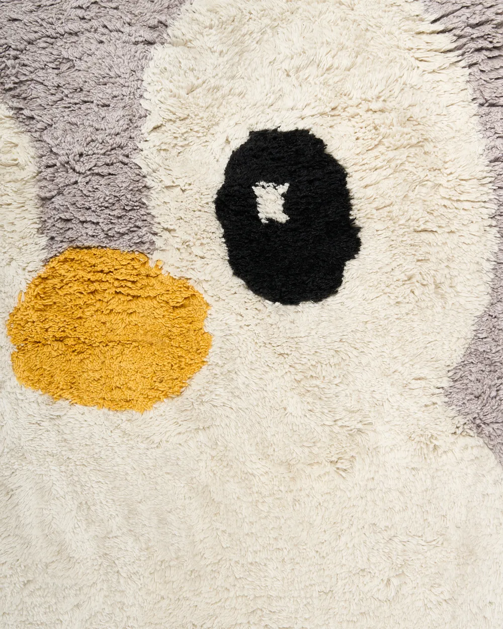 Tappeto per bambini WADDLES Grigio 100 x 120 cm Cotone_1108035