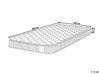 EU King Size Pocket Spring Mattress Firm SPLENDOUR _758169