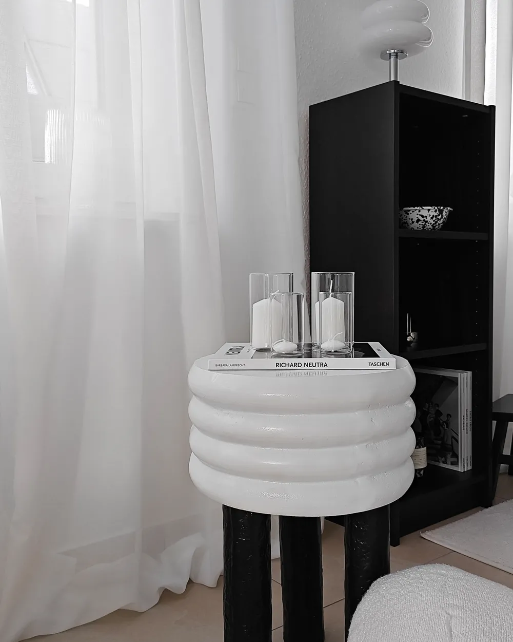 Side Table KIKIWA Metal White_895739