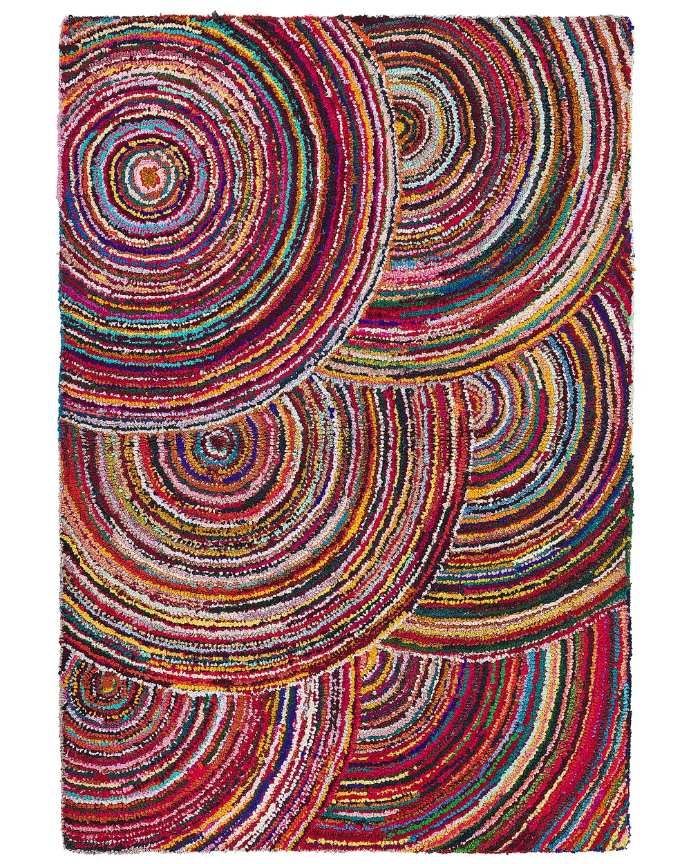 Tappeto KOZAN Multicolore 160 x 230 cm Cotone_807153
