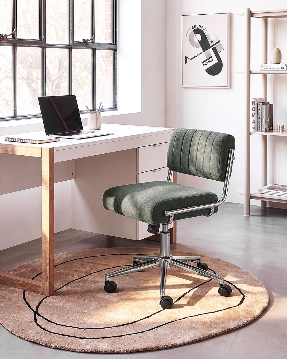 Chaise de bureau ARLOFT Vert olive
