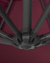 Cantilever Parasol 2.5 x 2.5 m Burgundy MONZA_699842