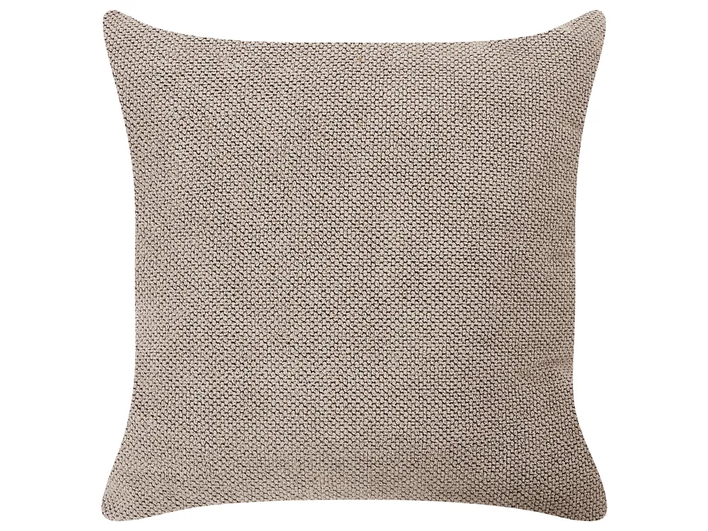 Sofa Bed 2 Seater HOVIN Fabric Taupe_962241