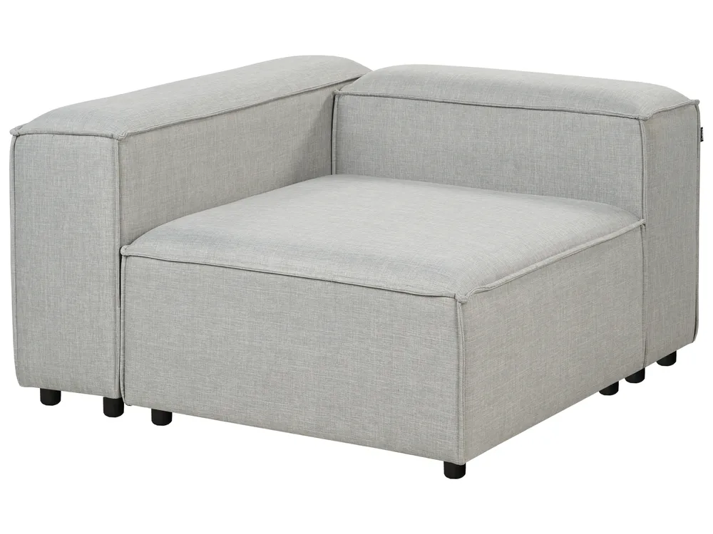 Modular Sofa 3 Seater ARDAL Fabric Light Grey_949523