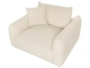 Living Room Set 5 Seater JUBEK Boucle Off-White_1078392