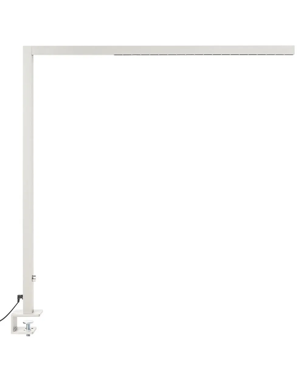Lampe de bureau LED à pince VOLANS Avec variateur Métal Argenté_877612