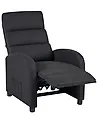 Recliner Chair OTUS Fabric Black