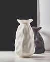 Blumenvase Steinzeug weiss 40 cm CATTAIL_935250