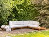 5 Seater Modular Garden Corner Sofa Set White SANZA_932428