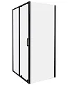 Shower Enclosure YORO 800 x 1000 x 1850 mm Black