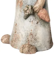 Set di 2 statue da giardino BAROLO Coniglio Multicolore_1055069