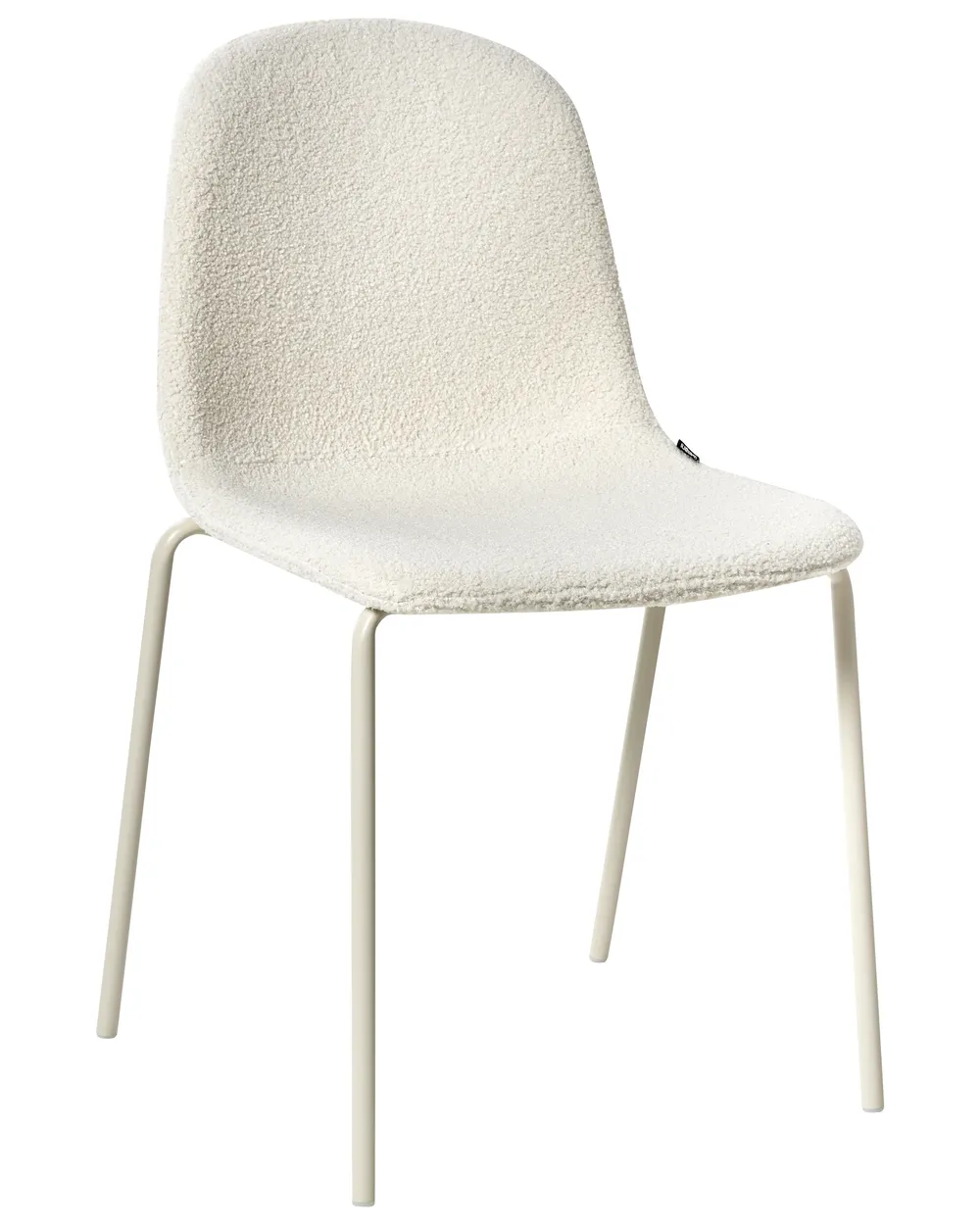 Set of 2 Conference Chairs LOMA Boucle Off-White_989926