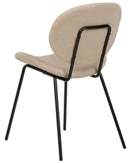 Set di 2 sedie da pranzo LUANA Bouclé Tortora_916215