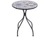 Metal Garden Bistro Set Black CIVITA_930805