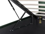 Bedroom Set SEZANNE Velvet Dark Green 160 x 200 cm (EU King Size)_892543