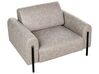 Conjunto de sofás 4 lugares em tecido cinzento ASKIM_917639