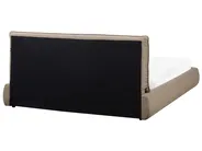 Waterbed Boucle VINAY 160 x 200 cm (EU King Size) Brown_969433