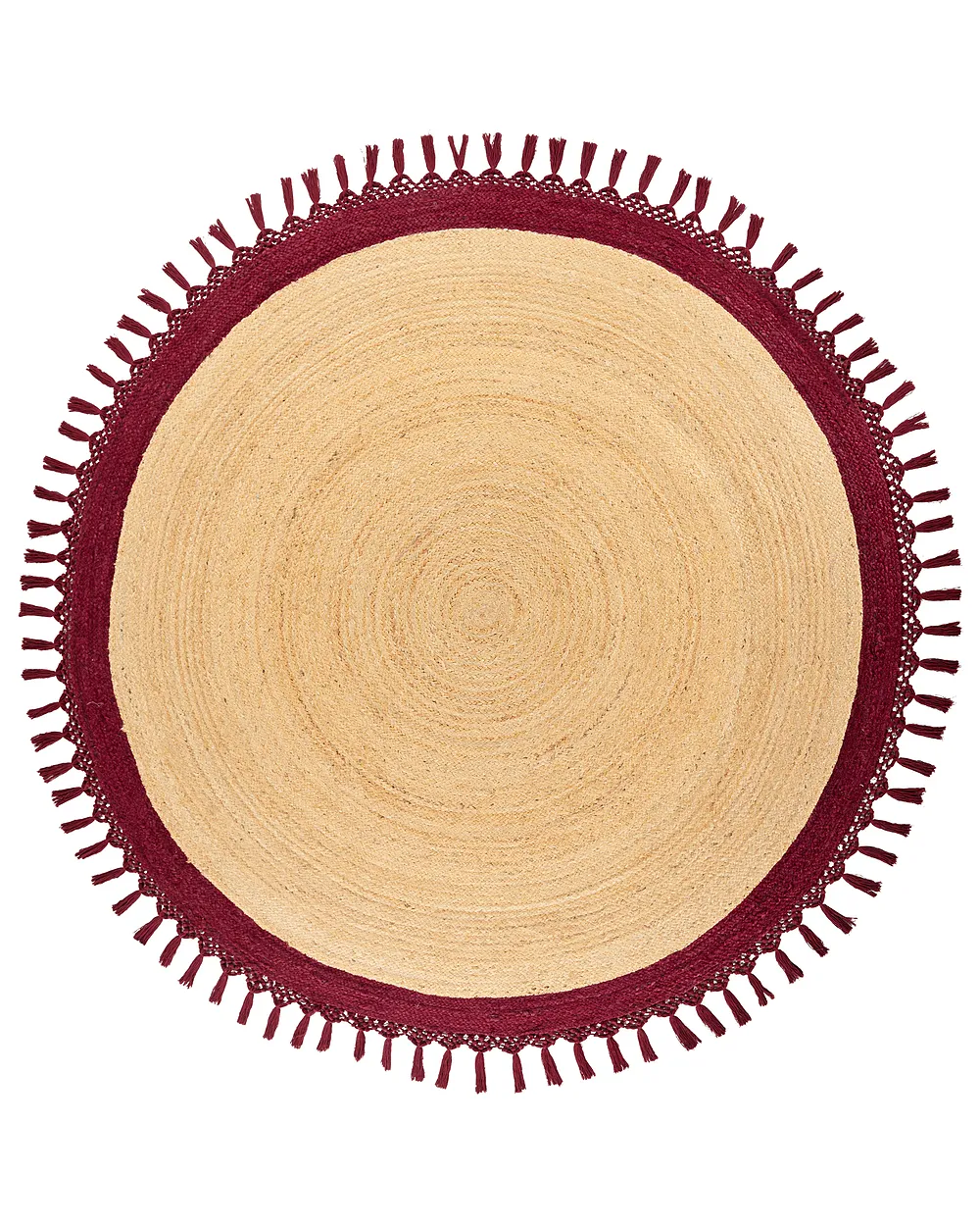 Matta MARTS M rkr d 200 Cm Jute Beliani se matta-marts-m-rkr-d-200-cm-jute-beliani-se