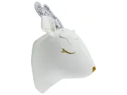 Kids Wall Decor Roe Deer SUZY Cotton 29 cm White_848293