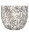 Blumenvase Terrakotta grau / weiß 36 cm VIGO_847878