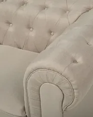 Armchair CHESTERFIELD Fabric Beige_709409
