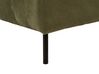 Right Hand Velvet Chaise Lounge Green LANNILS_892315