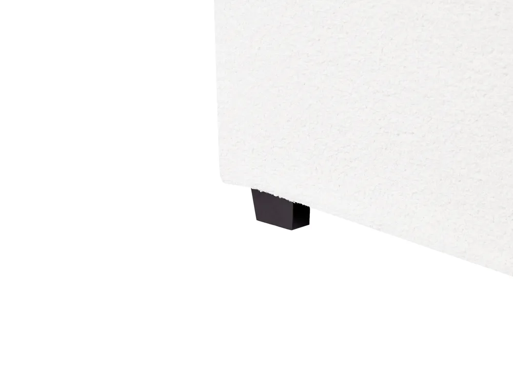 Ottoman Bed VAUCLUSE Boucle Off-White 160 x 200 cm (EU King Size)_952008
