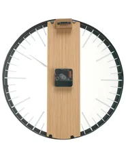 Wall Clock VILLORA 38 cm Brown/ Black_827752