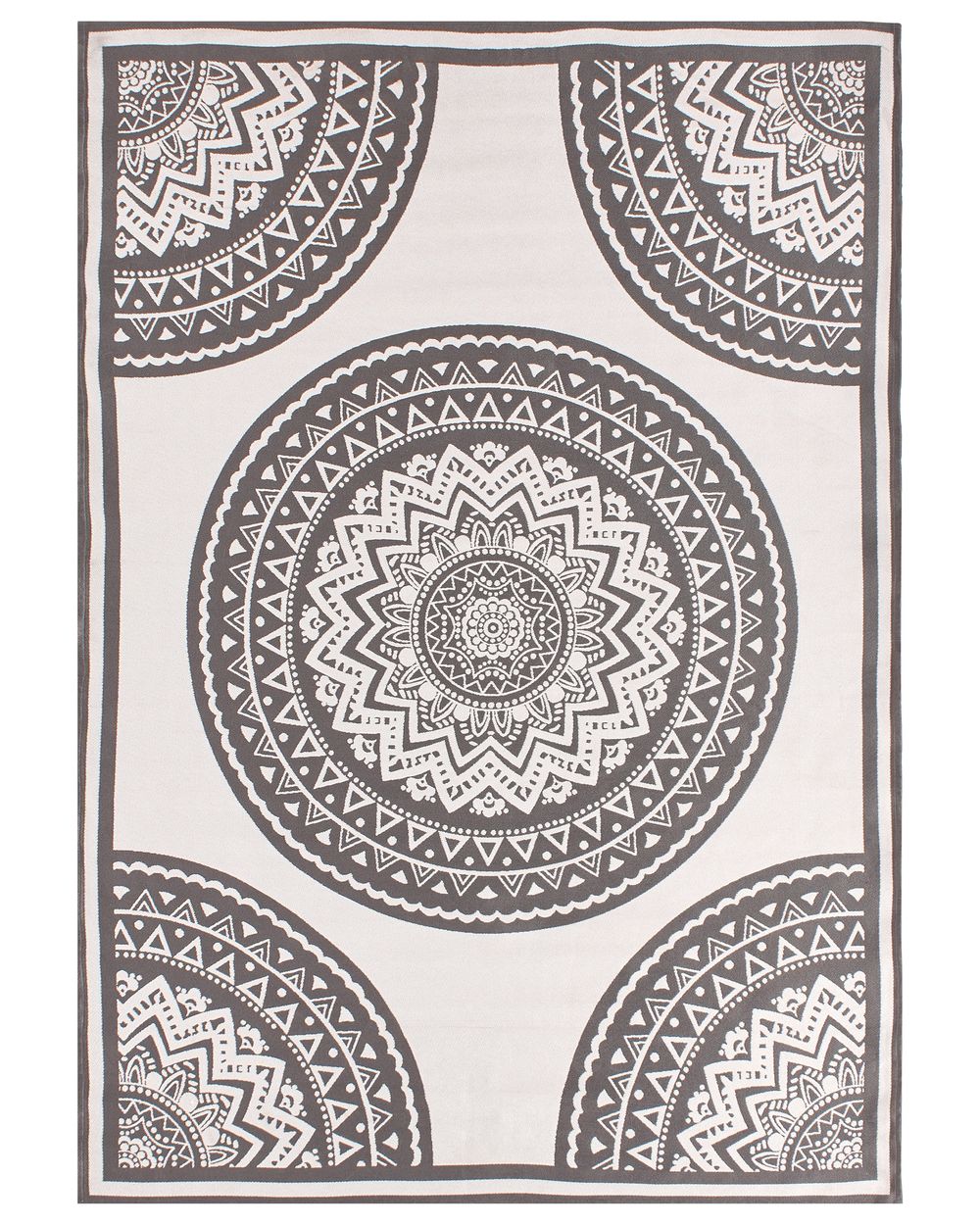 Outdoor Rug NELLORE Grey 160 x 230 cm