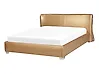 Waterbed Leather PARIS 140 x 200 cm (EU Double) Gold