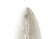 Single Sofa Bed VESTFOLD Boucle Off-White_930416