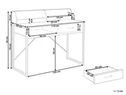 Biurko ZYRA 110 cm 50 cm Biały_1046862