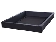 Waterbed Velvet BAJONNA 160 x 200 cm (EU King Size) Off-White_1009601