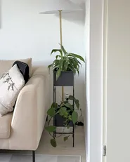 Kwietnik COTINUS 20 cm Metal Czarny_1017481