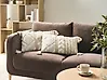 Set of 2 Decorative Cushions VALVARIA 30 x 50 cm Cotton Off-White Chevron Pattern