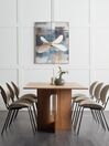 Világos faszínű étkezőasztal 200 x 100 cm CORAIL_899237