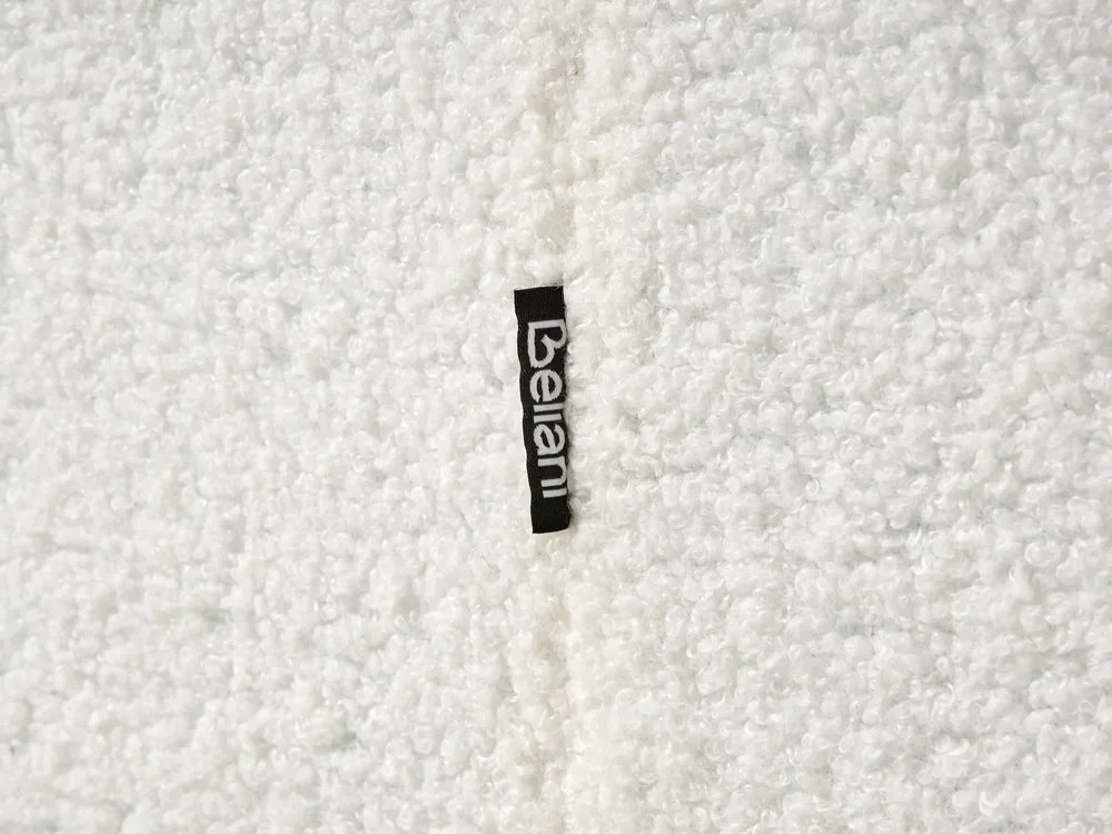 Adjustable Bed without Headboard Boucle DUKE 160 x 200 cm (EU King Size) Off-White_1011455