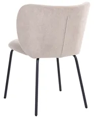 Set di 2 sedie da pranzo CALERA Tessuto Tortora_1055215
