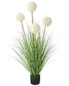 Pianta artificiale SNOWBALL BUSH 120 cm Bianco
