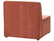 Modular Corner Sofa 4 Seater LEMVIG Corduroy Golden Brown Right Hand_1054982