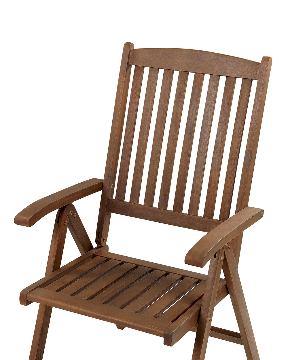 Set of 6 Garden Chairs with Cushions AMANTEA Acacia Wood Taupe_879785