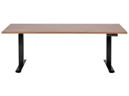 Electric Adjustable Standing Desk DESTINES 180 cm 80 cm Brown/ Black_899530