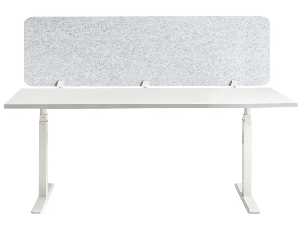 Desk Screen SPLIT 180 x 50 cm Grey_1055864