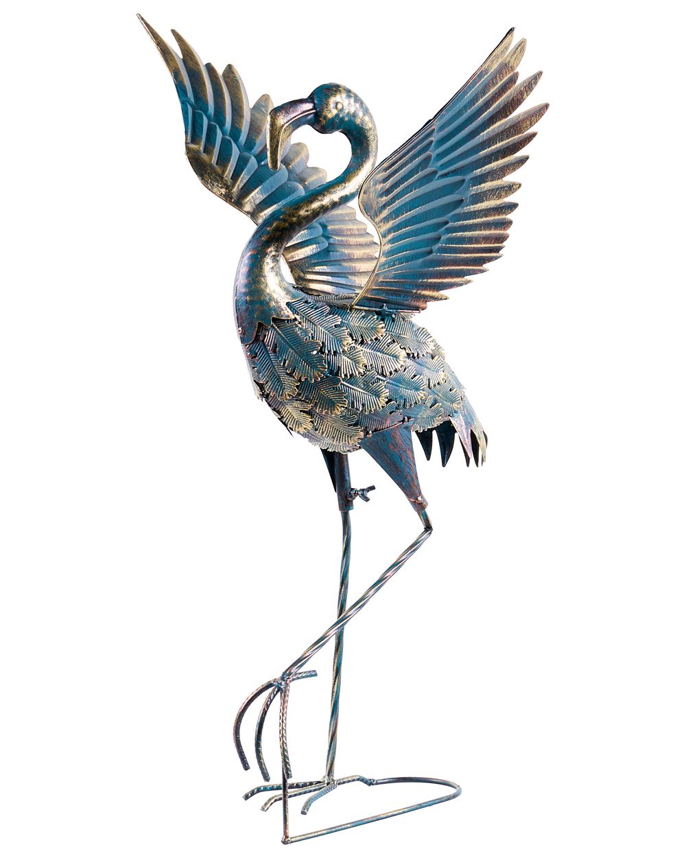 Garden Statue KALIBO Flamingo Blue