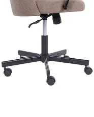 Office Chair CAROGA Fabric Light Brown_1082953