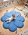 Kids Playmat ACADINE 110 x 110 cm Cotton Blue