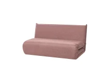 Sofa Bed 2 Seater ROROS Faux Linen Brown_1038952