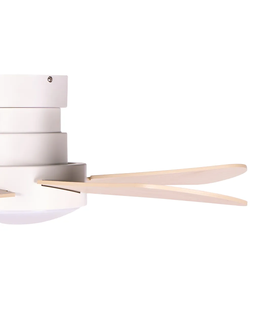 Deckenventilator mit Licht BIVENS mit Fernbedienung LED Hellbeige_1133272