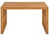 Conjunto de mesa con banco y 2 taburetes de jardín de madera de acacia BELLANO_922131