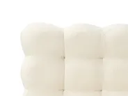 Bed Boucle SOULISSE 160 x 200 cm (EU King Size) Off-White_992679